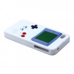 Wholesale iPhone 4 4S 3D Gameboy Case (White)